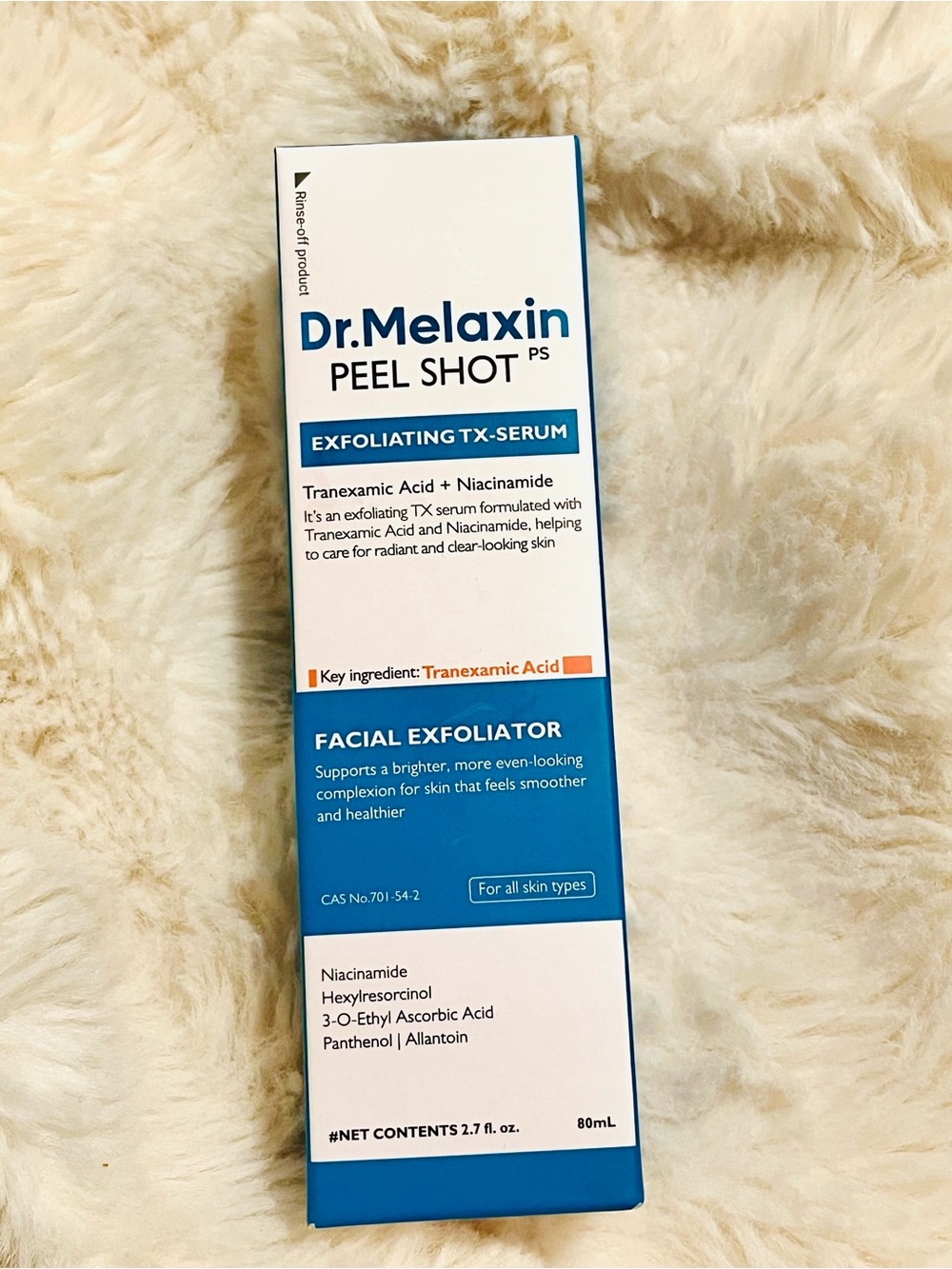 Peel Shot Exfoliating TX-Serum – Blue & White Facial Peel